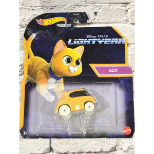 Hot Wheels Disney Pixar Lightyear, Sox, Character Cars, NIOP